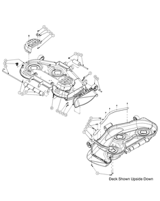 Part Location Diagram of 02002769-4021 Cub Cadet Deck Assembly 50